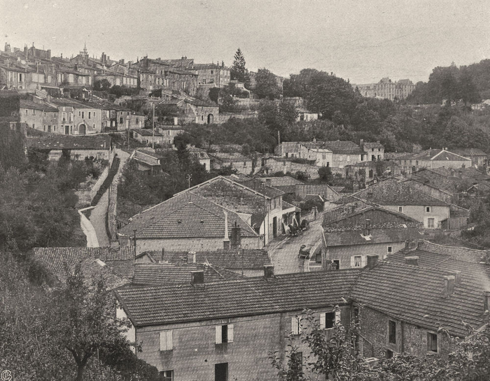 MEUSE. Bar-le-duc- Vue générale 1906 old antique vintage print picture